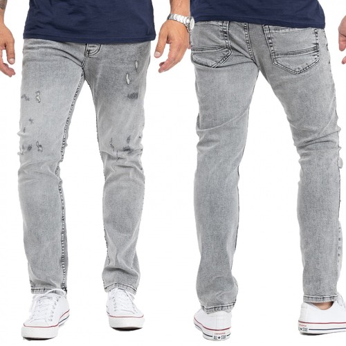 Herren jeans hose - hose, grau